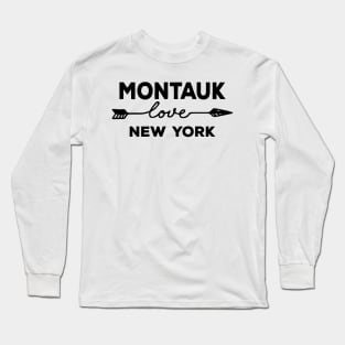 Montauk New York Long Sleeve T-Shirt